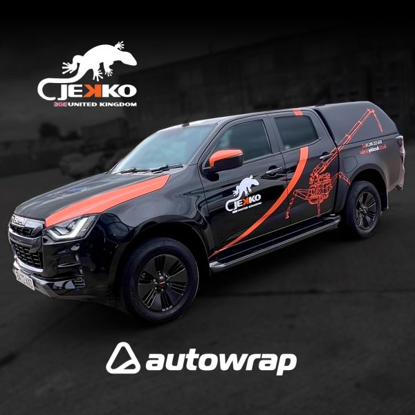 Isuzu truck wrap