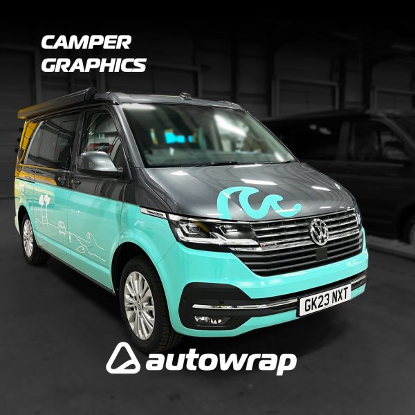 Roadsurfer camper van wrap