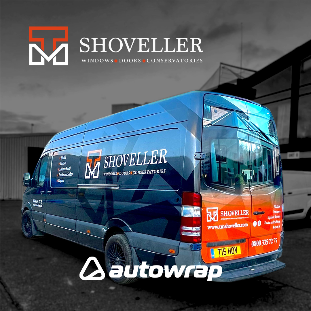 Sprinter van with a full wrap
