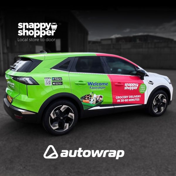Snappy Shopper vehicle wrap