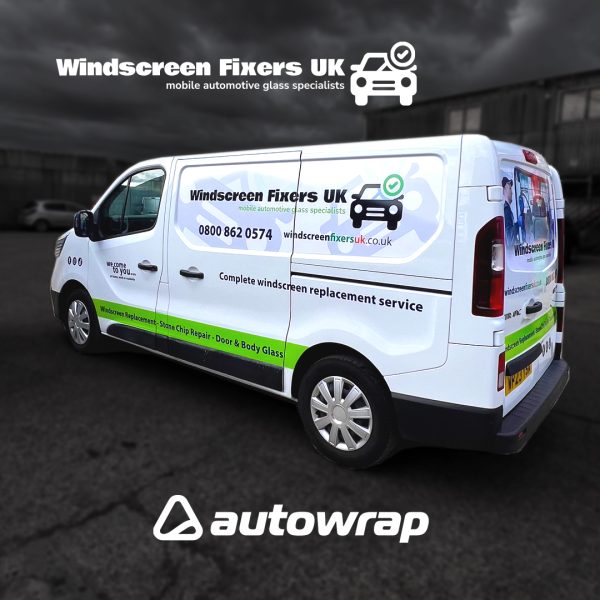 Windscreen Fixers van wrap